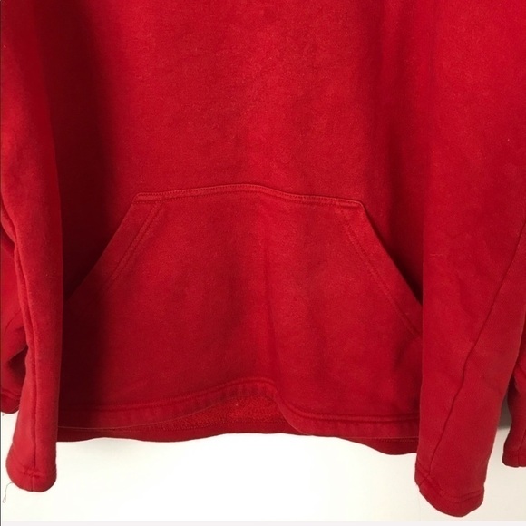 DALE JR. NASCAR Red Hoodie Sweatshirt Striped Lg - Picture 4 of 8